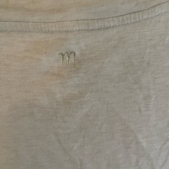 Aerie oversized distressed Scorpio crop top - Picture 2 of 4